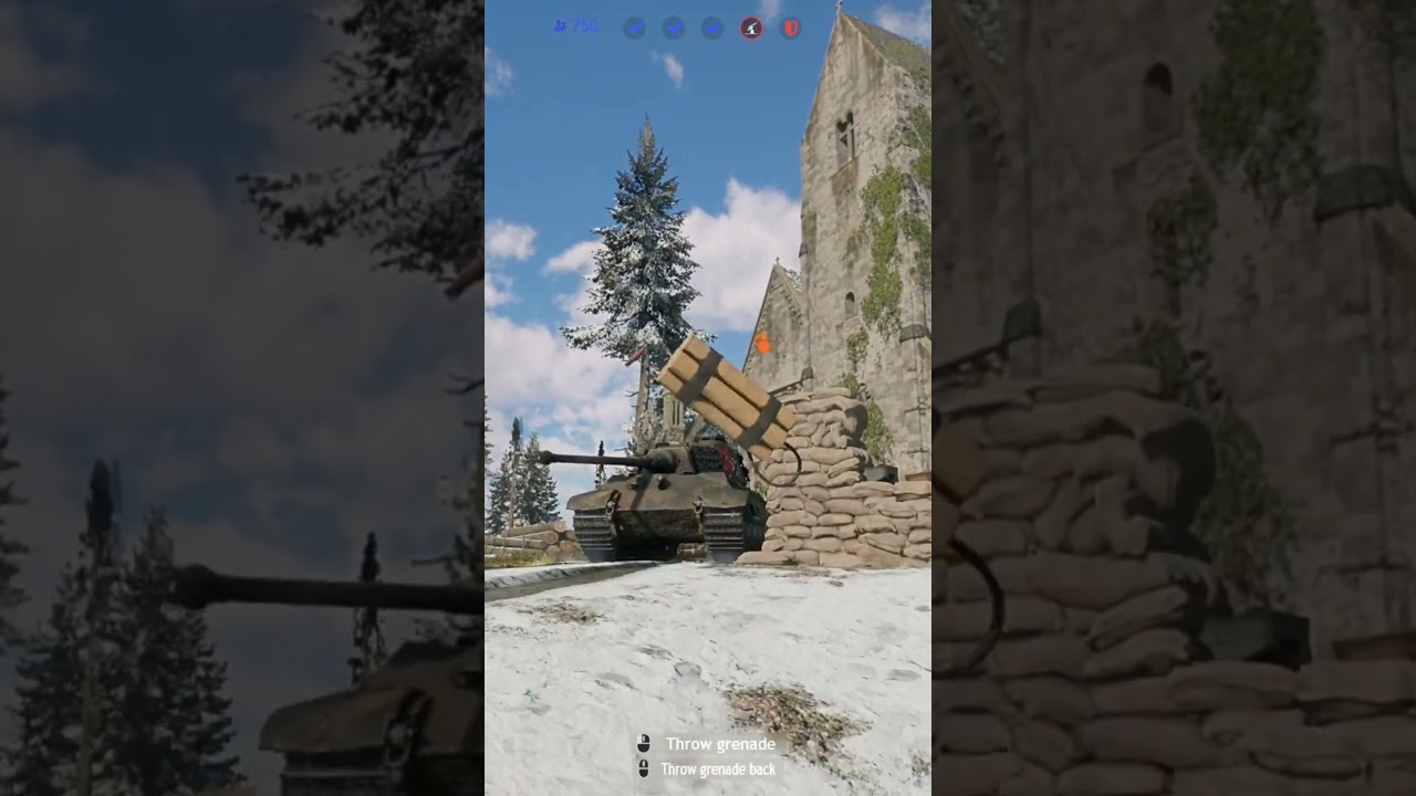 Explosion pack vs Tiger II (H) | Enlisted the game #enlistedbattle #enlistedgame #enlistedgameplay