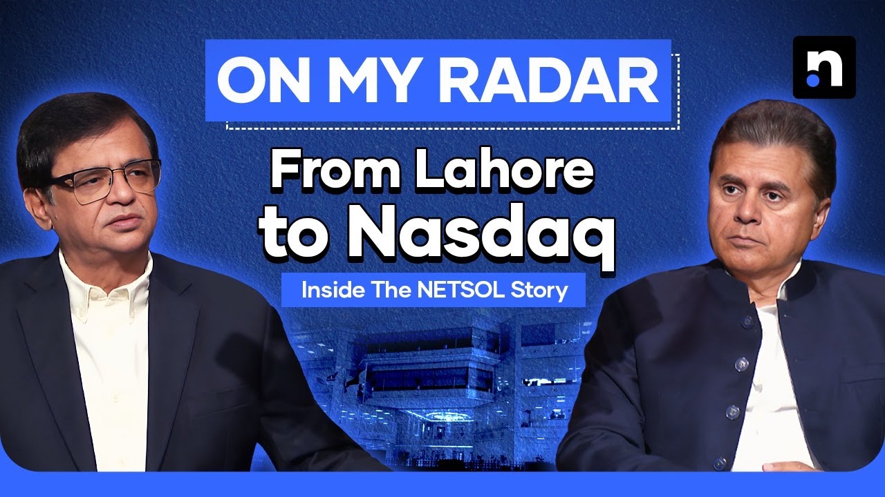 Netsol&rsquo;s Rise & The Future of Pakistan&rsquo;s Tech Industry | Kamran Khan | On My Radar