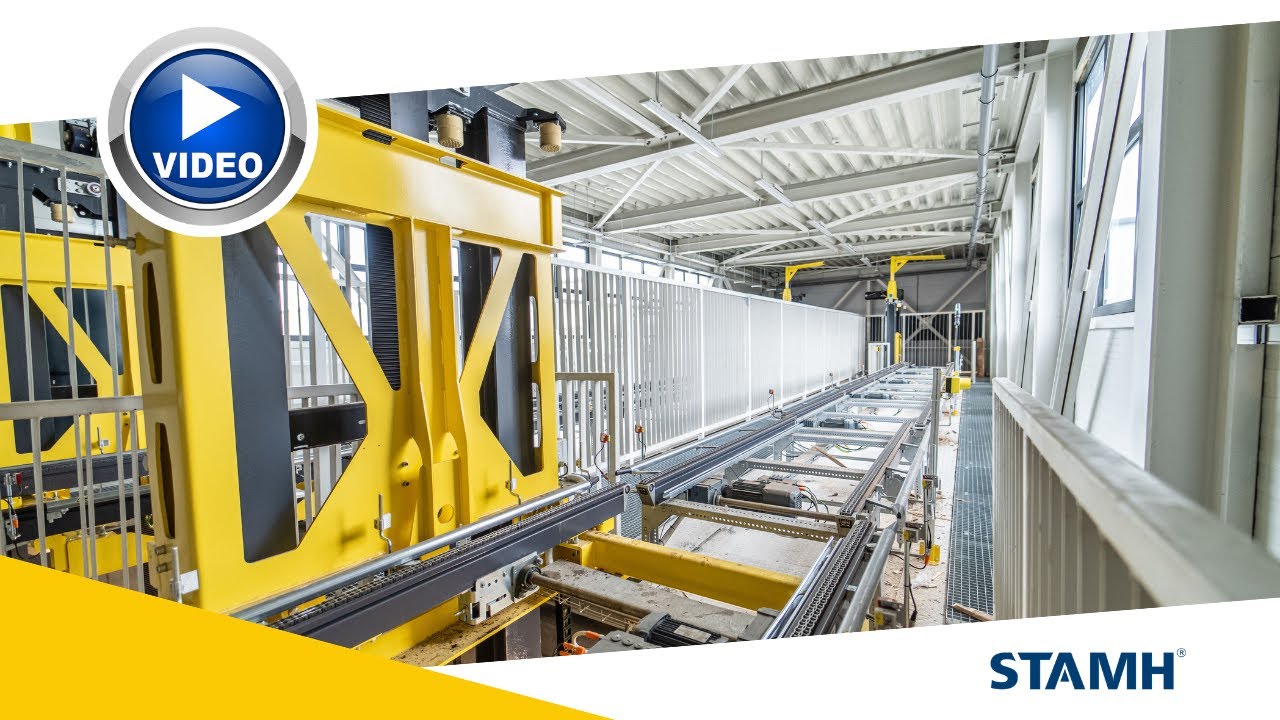 STAMH | MASPEX | Radio Shuttle | Automation for pallets | Conveyor Systems | Складова автоматизация