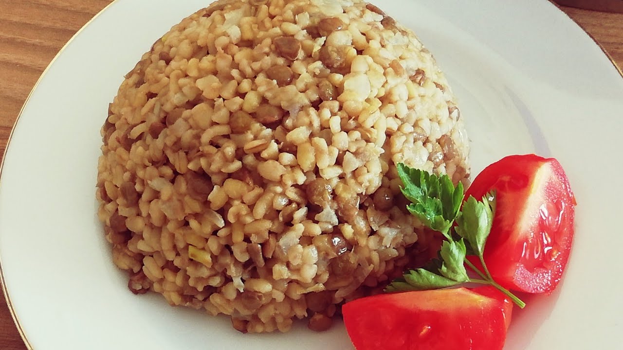 ✔️ANTAKYA Usulü MERCİMEKLİ BULGUR Pilavı😋YEŞİL MERCİMEKLİ AŞ Tarifi💯💯