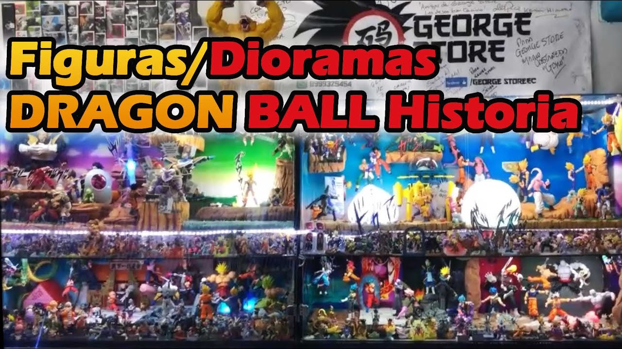 Dragon Ball figuras dioramas historia - Collection Sh Figuarts