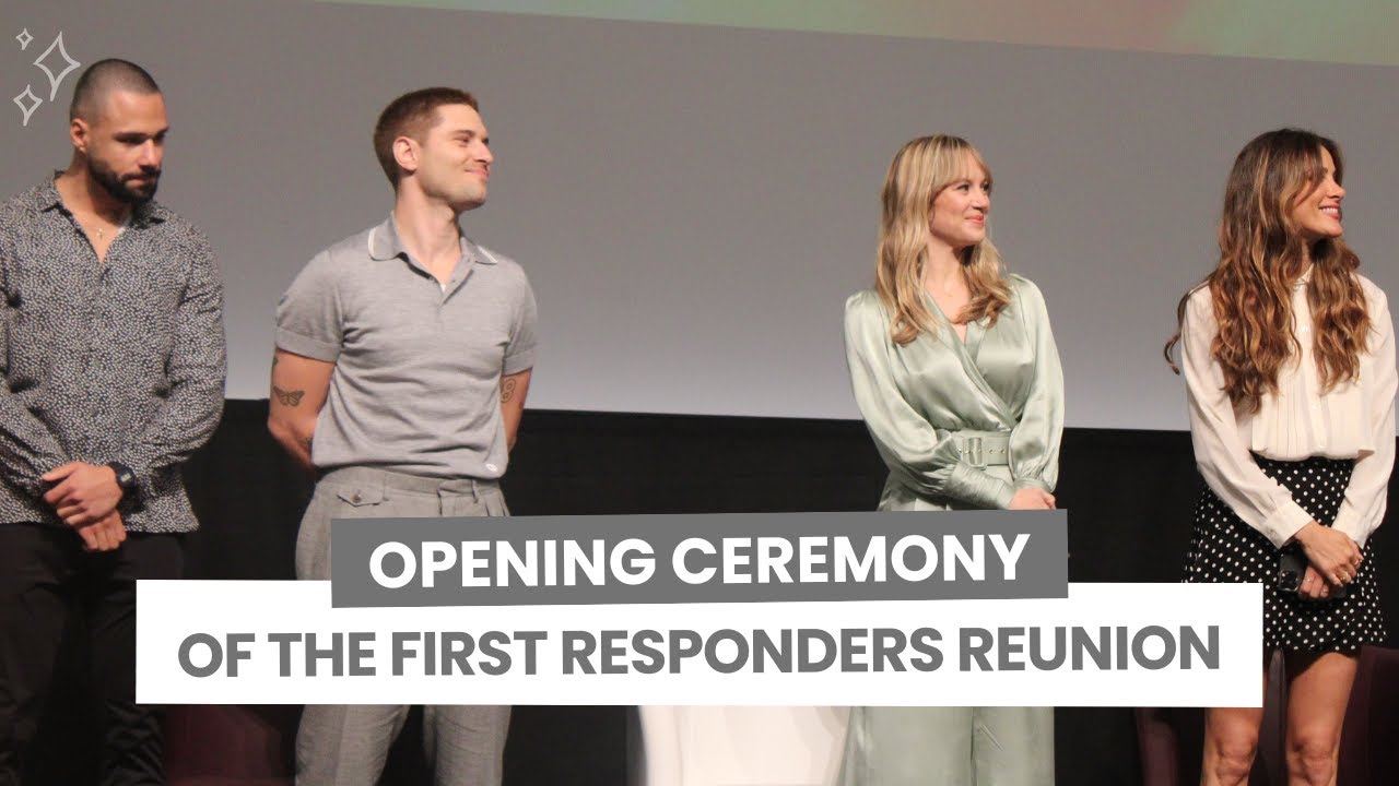 Opening ceremony of the First Responders Reunion in Paris