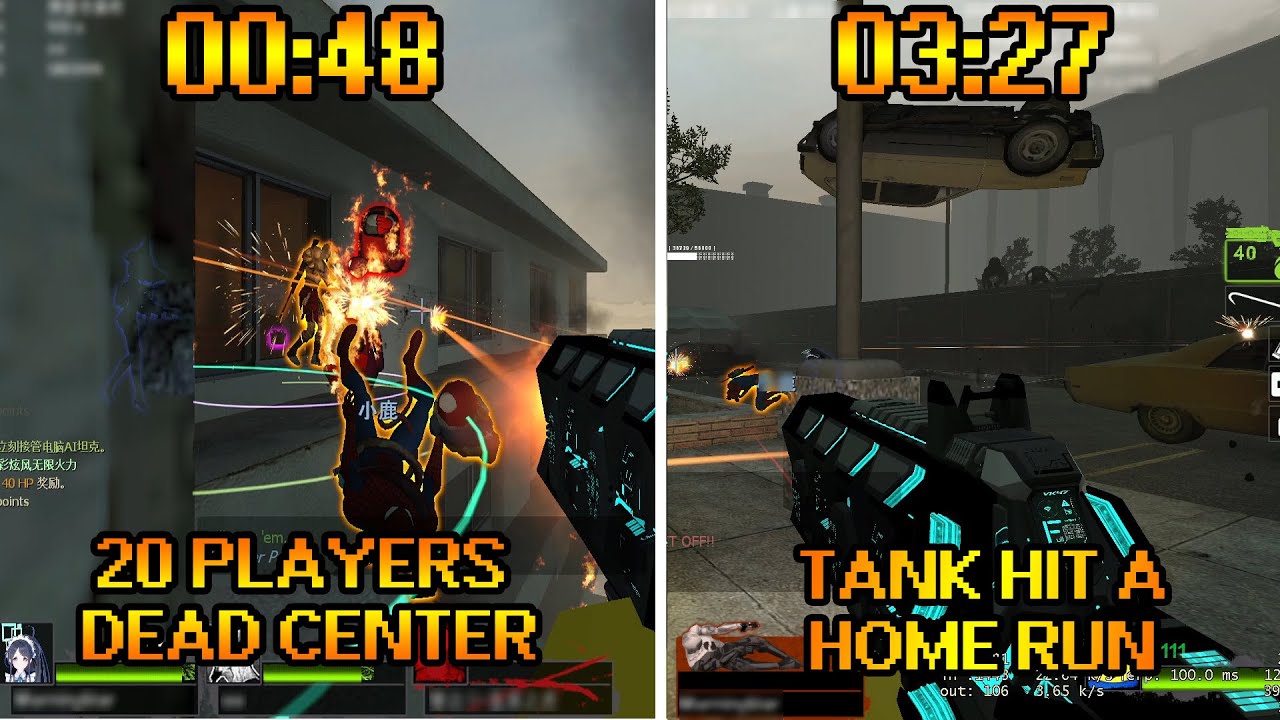 The Tank Punched a Car… It Flew Like a Baseball (Left 4 Dead 2)