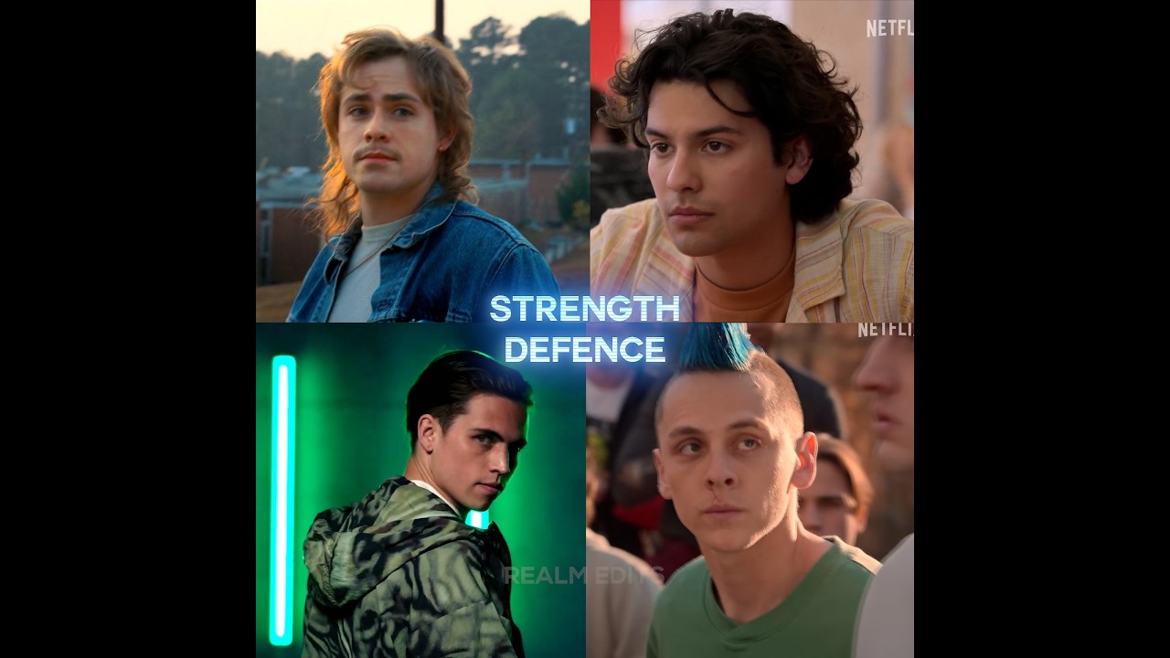 Miguel vs Billy vs Hawk vs Robby (All Seasons)🔥 #cobrakai #edit #strangerthings #viral #shorts