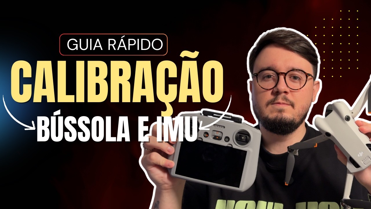Como calibrar a bússola e IMU do seu drone (Passo a Passo Rápido)