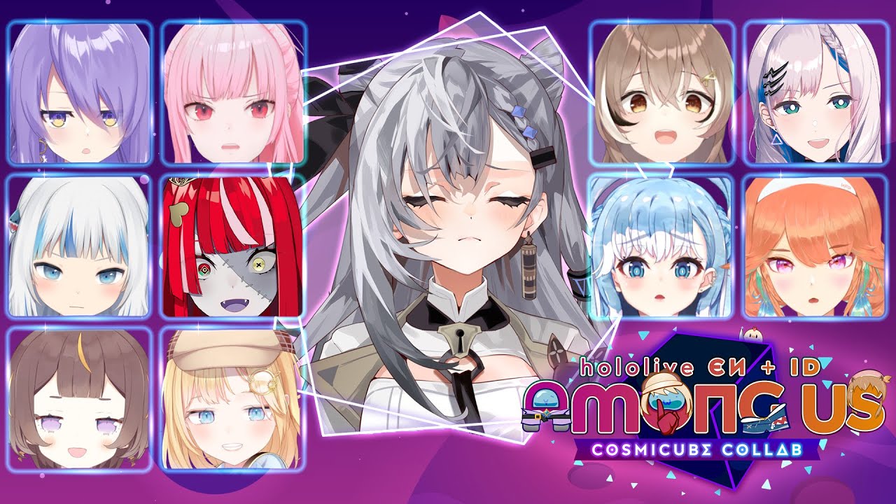 【HOLO EN x ID AMONG US】i'm the third impostor #HololiveCosmicube 【Vestia Zeta】