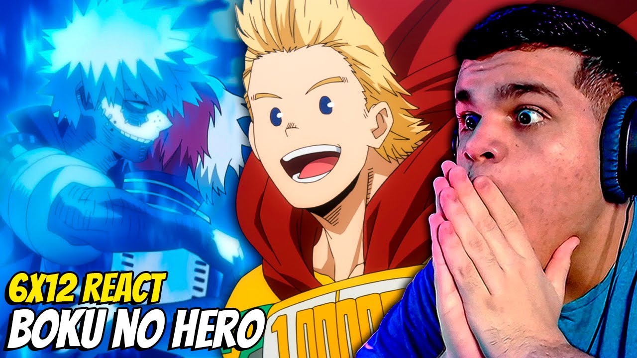 MIRIO VOLTOU! SHOTO VS DABI! BOKU NO HERO EP 12 TEMPORADA 6 REACT