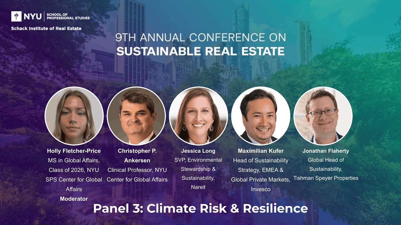 9th Annual Conference on Sustainable Real Estate - Climate Risk & Resilience 1