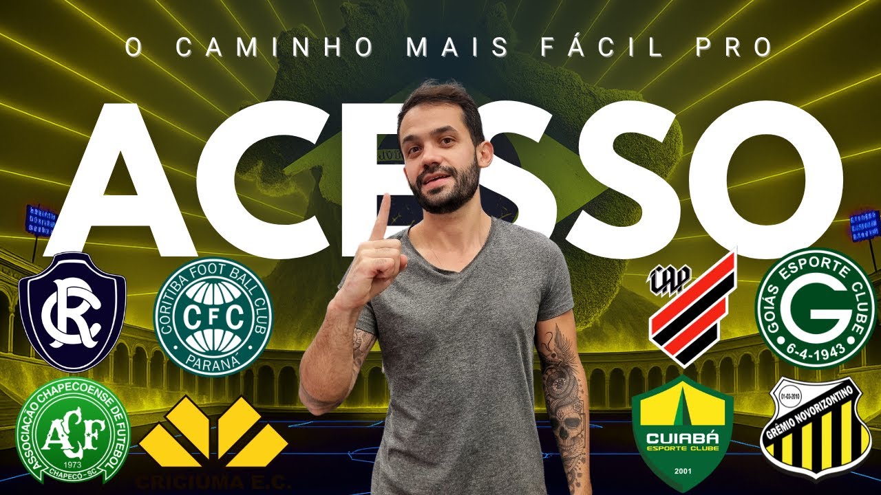 OS CAMINHOS MAIS F&Aacute;CEIS PRA CADA TIME SUBIR NA S&Eacute;RIE B!