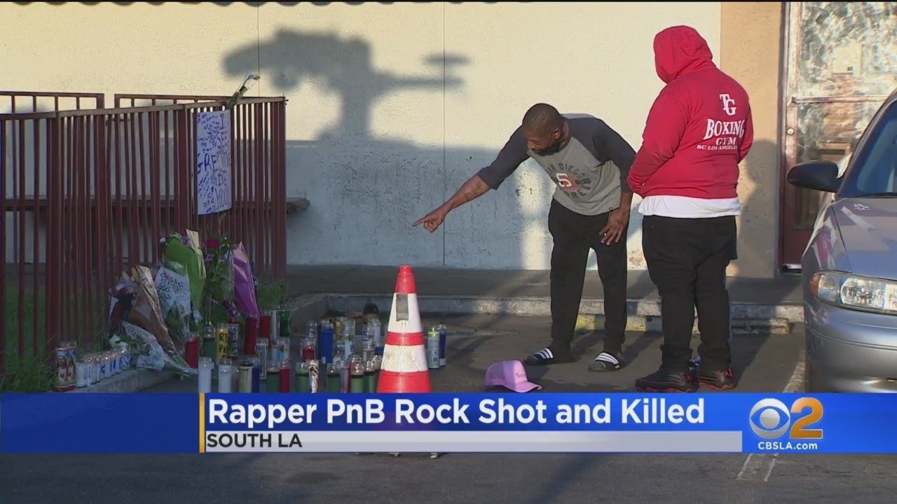 Memorial for rapper PnB Rock grows at Roscoe's Chicken and Waffles