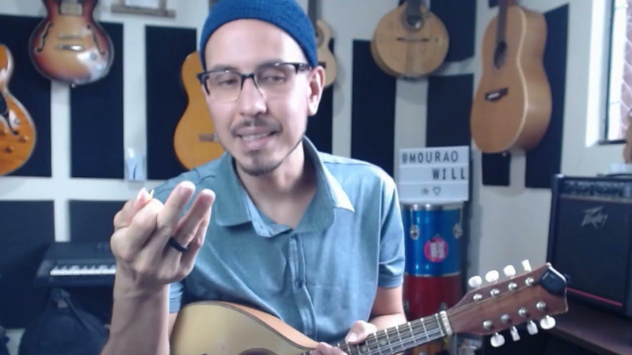 Como segurar a Palheta