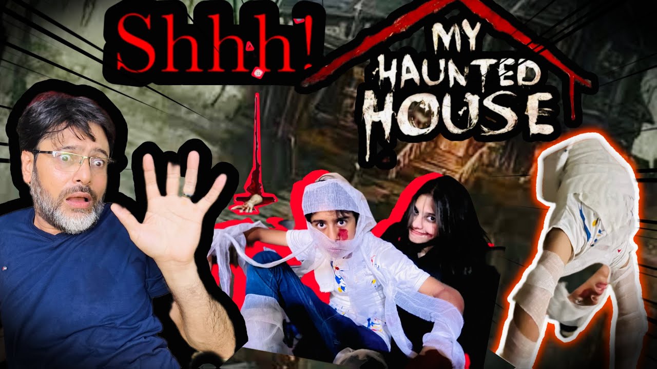 Haunted House 😱||Bhotiya Bhai Behan|| Bhai Behan Ki Jodi|| Horror Story #subscribe @fizzahsfamily 
