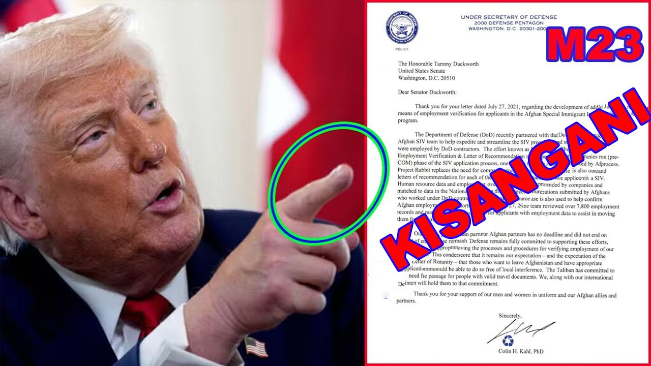AMERIKA N'IBIHUGU BIKOMEYE KW'ISI BATEGETSE M23 NA CONGO GUHAGARIKA INTAMBARA AKOKANYA!