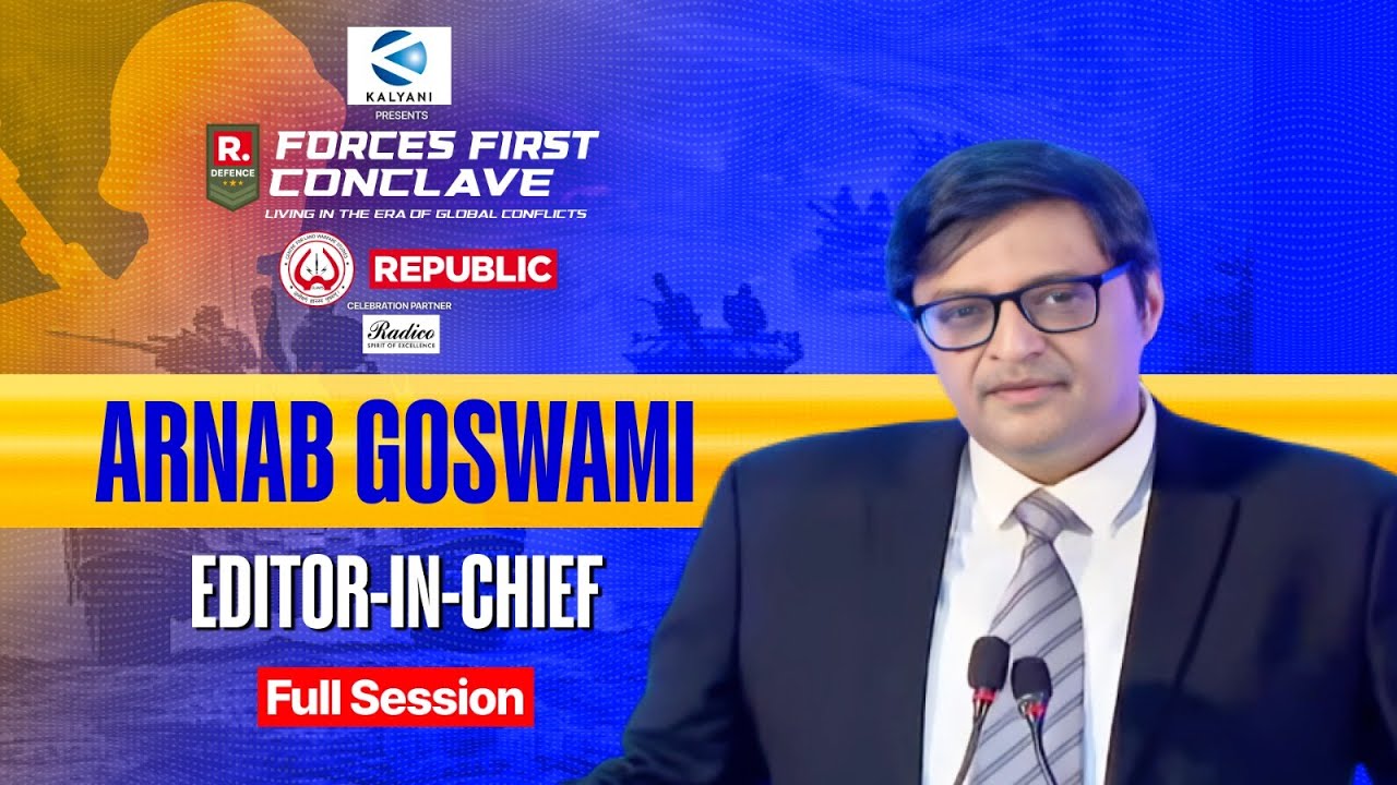 Forces First Conclave: Editor-In-Chief Arnab Goswami Delivers Welcome Remarks LIVE