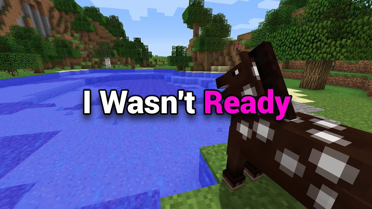 I Wasn't Ready