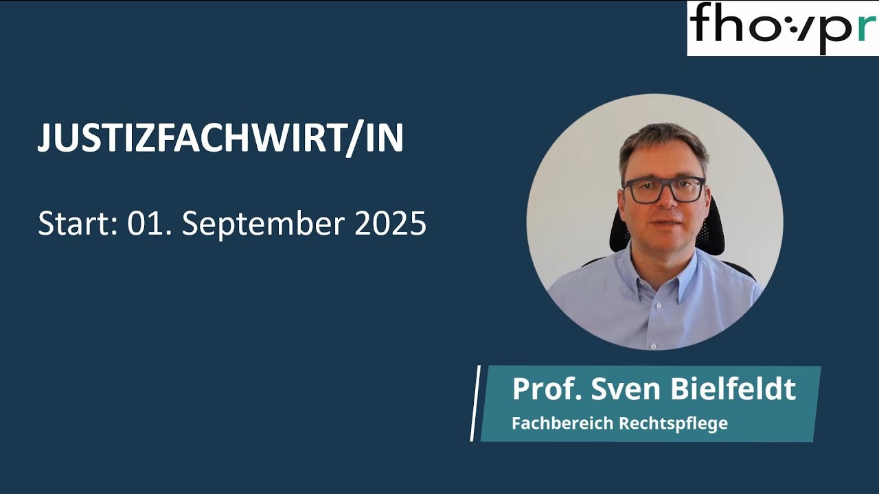 Berufsvorstellung Justizfachwirt | Ausbildung Justizfachwirt