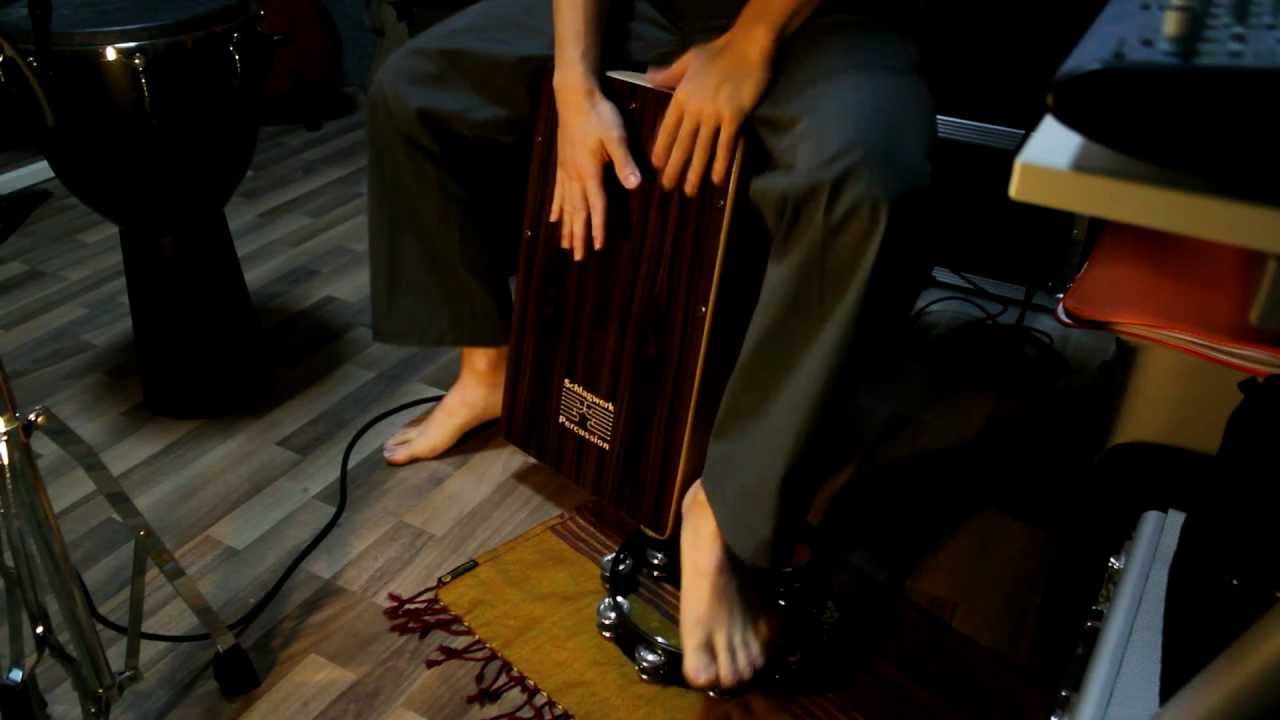 Cajon Disco (with foot tambourine)