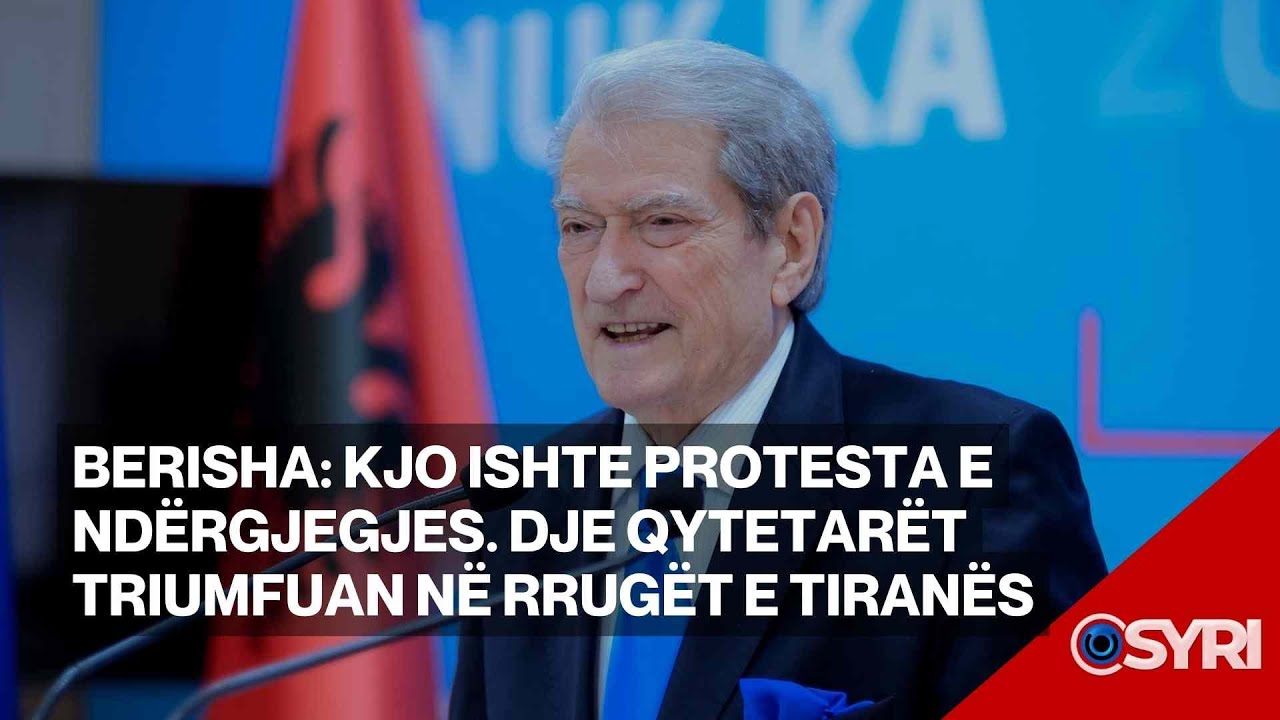 Kreu i PD, Sali Berisha konferencë me gazetarët