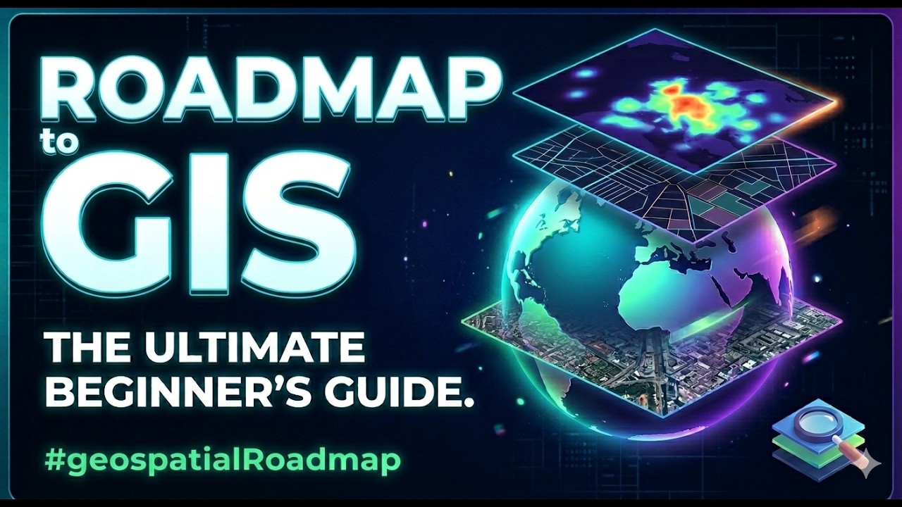 Geospatial Development Roadmap: Complete GIS & Web Map Pipeline
