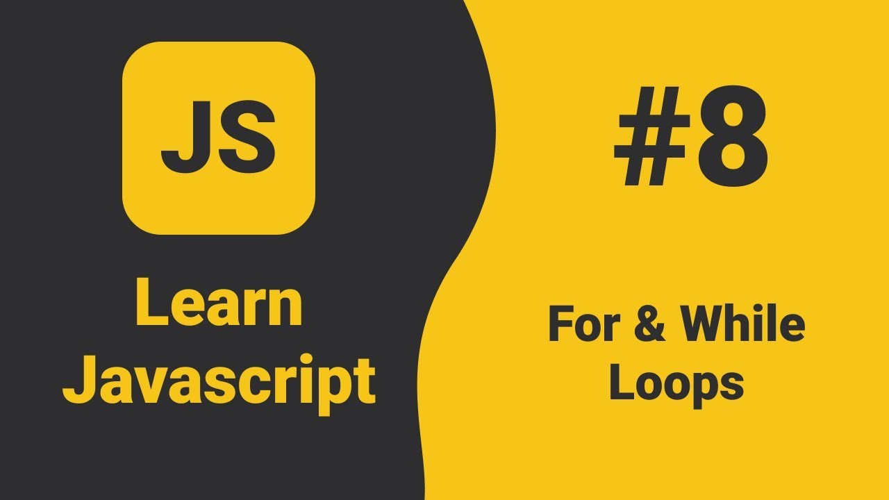 Циклы For и While в Javascript | Учебное пособие по Javascript для начинающих