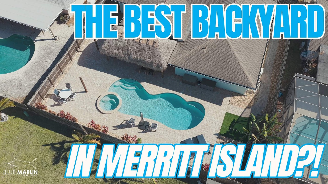 The BEST Backyard in Merritt Island? 🌴 Full Home Tour: 2415 Sykes Creek Dr