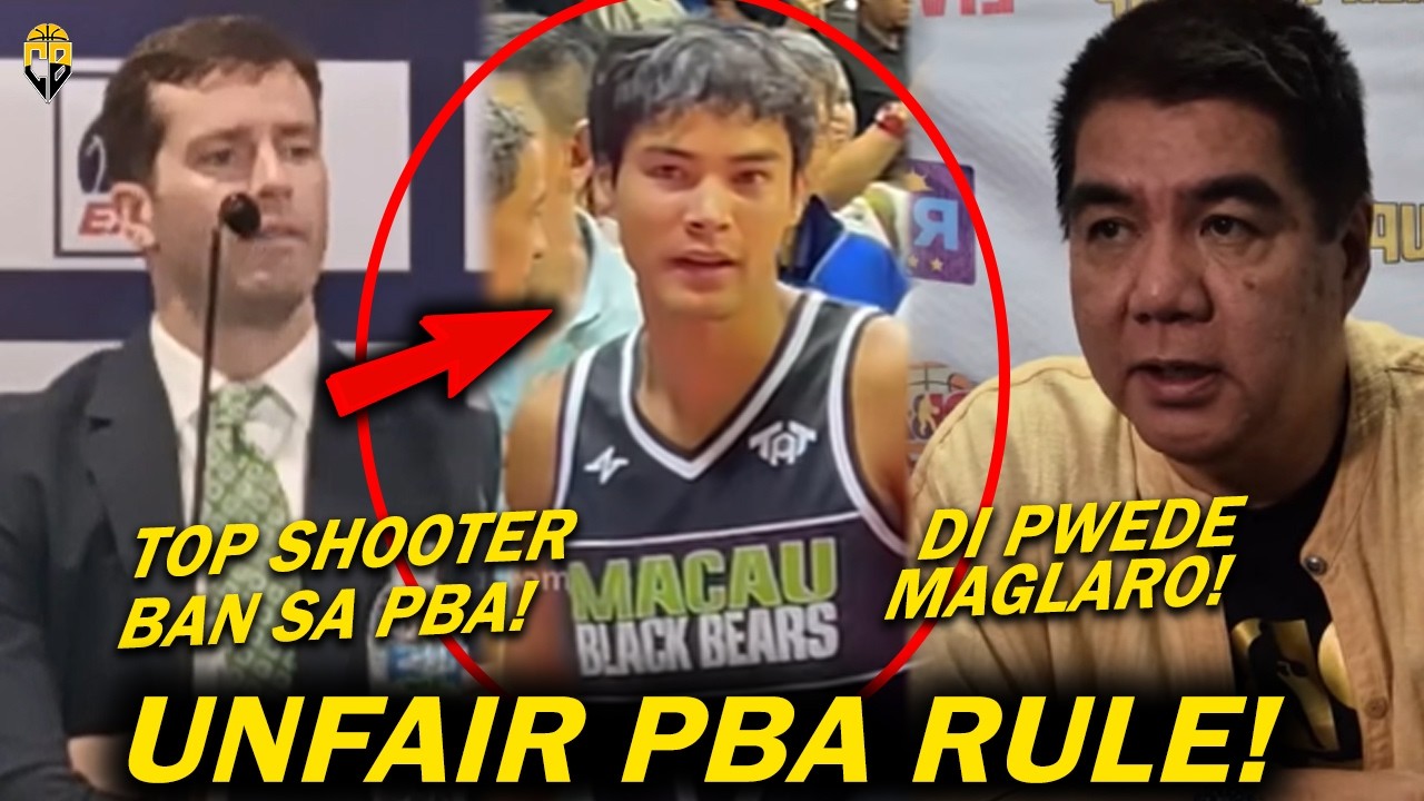 REKLAMO ang GUEST TEAM sa PBA! Unfair BAN sa players ng Macau Black Bears sa Commissioners Cup