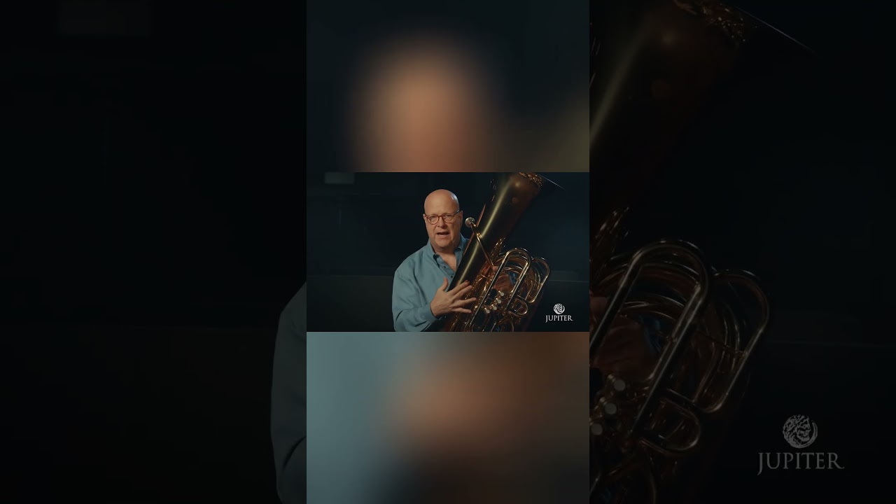 The JTU1110 Bb Tuba is built for a superior playing experience #JupiterBandInstruments