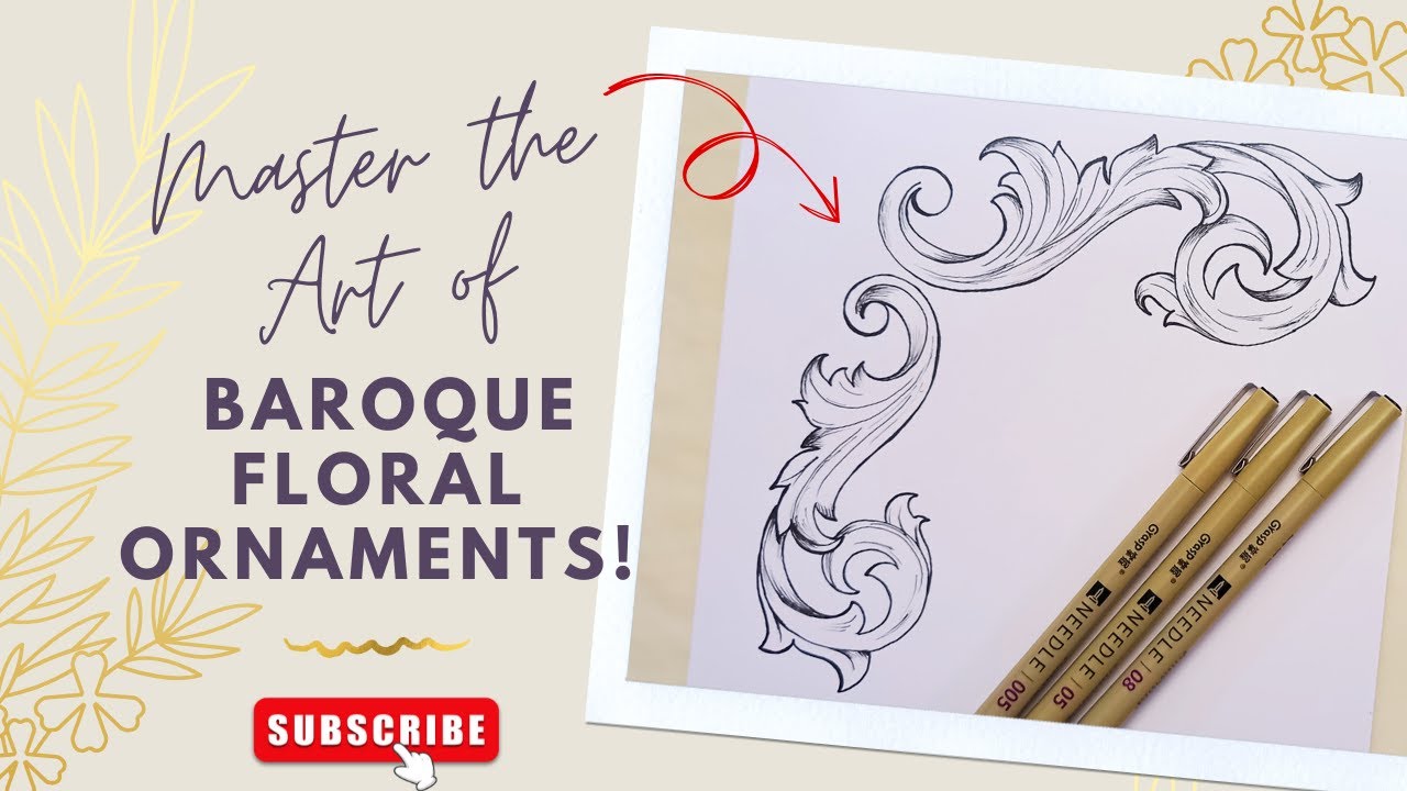 Master the Art of Baroque Floral Ornaments!