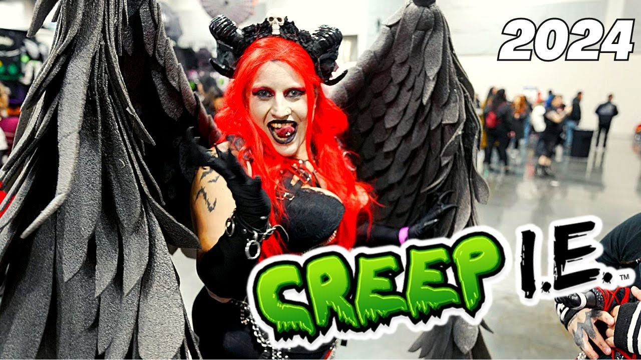CreepIE Con 2024 in Ontario, CA: A MASSIVE Horror Convention, Cosplays, Costumes