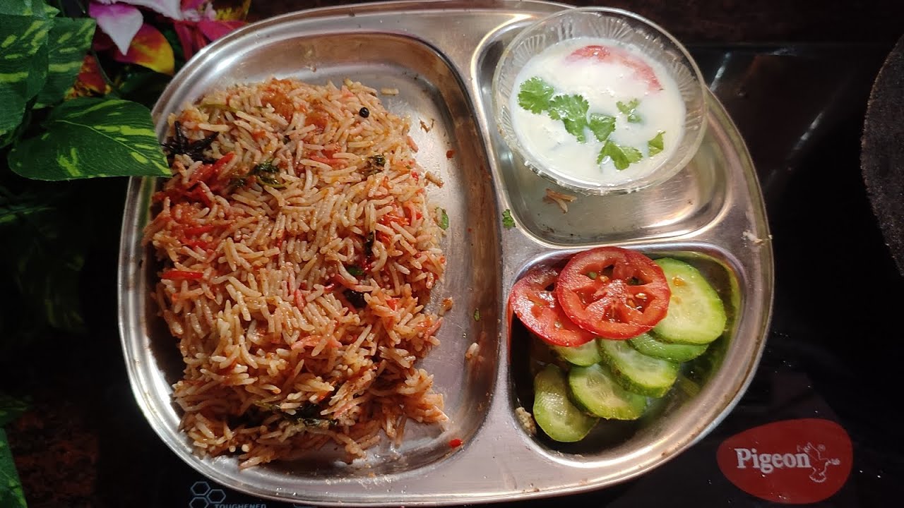 Tomato rice recipe #tomatorice #viral #recipe 