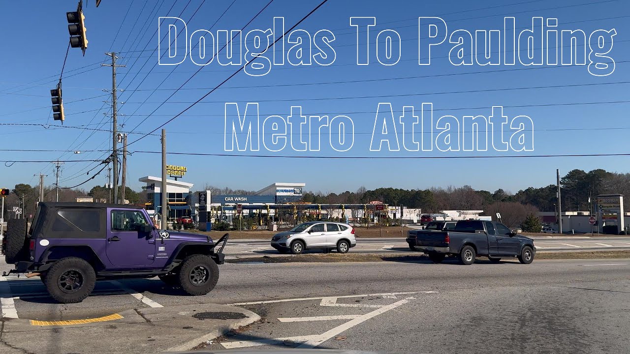 4K 60FPS Beautiful Monday Morning POV Drive 🌅 Metro Atlanta | Douglas ➜ Paulding