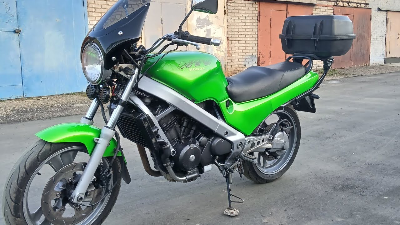 Honda NTV 650 обзор + тест-драйв.