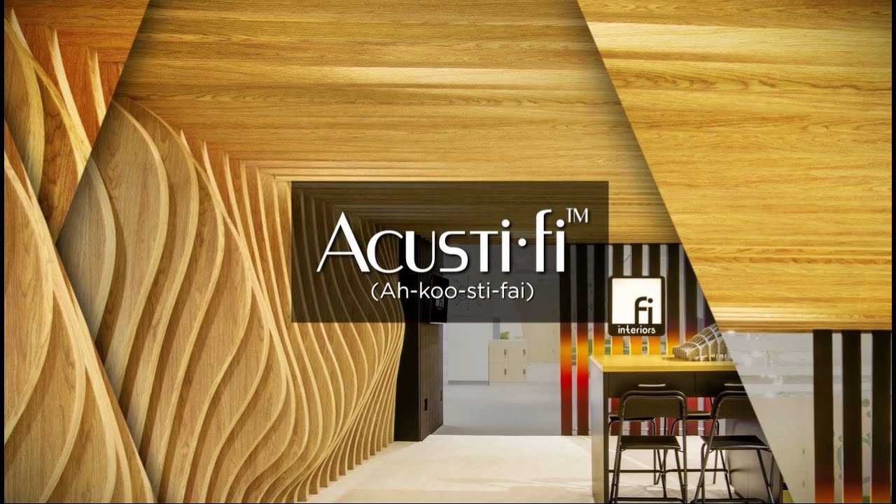 Fabric Images Acusti-fi acoustic PET felt for Interior Design