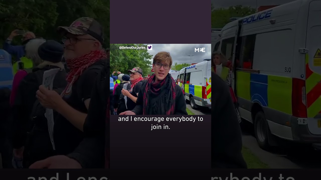 Mass 'terrorism' arrests outside London court during Palestine Action sentencing