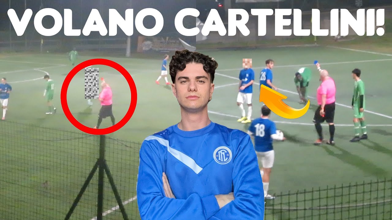 ⚽⚠VOLANO CARTELLINI NELLA PRIMA GIORNATA DI CAMPIONATO!