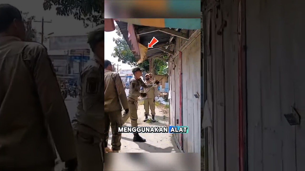 Satpol PP Kurang Ajar Main Bobol Toko Orang.⁉️🔥#shorts