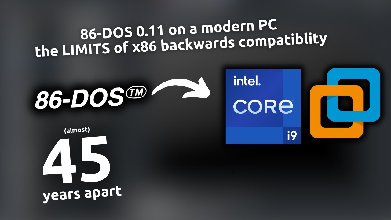 86-DOS 0.11 on a modern PC