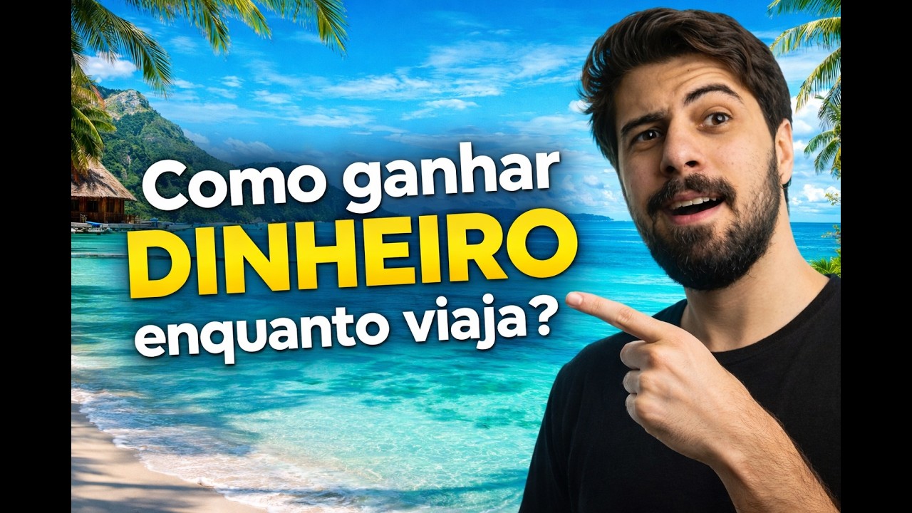 O que é NÔMADE DIGITAL e como ganhar dinheiro enquanto viaja?