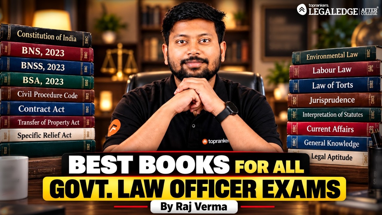 Which Books to Read for Law Officer Exams? IBPS SO, SBI, AAI Law Officer and More