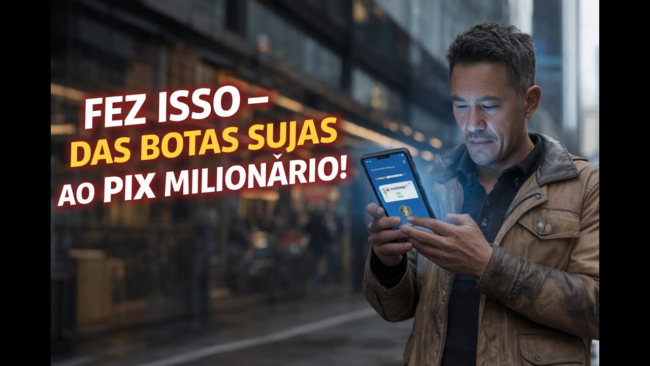 RIRAM DAS BOTAS SUJAS… ATÉ O PIX MILIONÁRIO