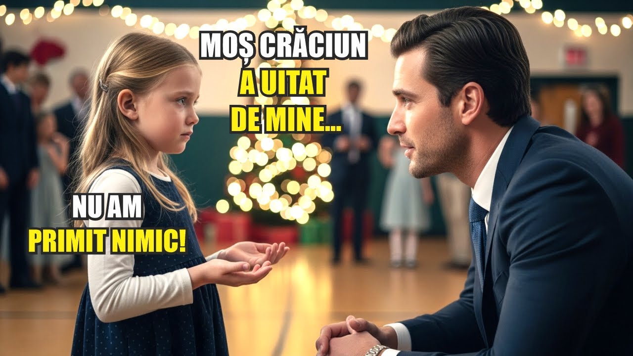 FETIȚĂ SĂRACĂ IGNORATĂ LA PETRECEREA DE CRĂCIUN, DAR MILIARDARUL AFLĂ ADEVĂRUL ȘI SCHIMBĂ TOTUL