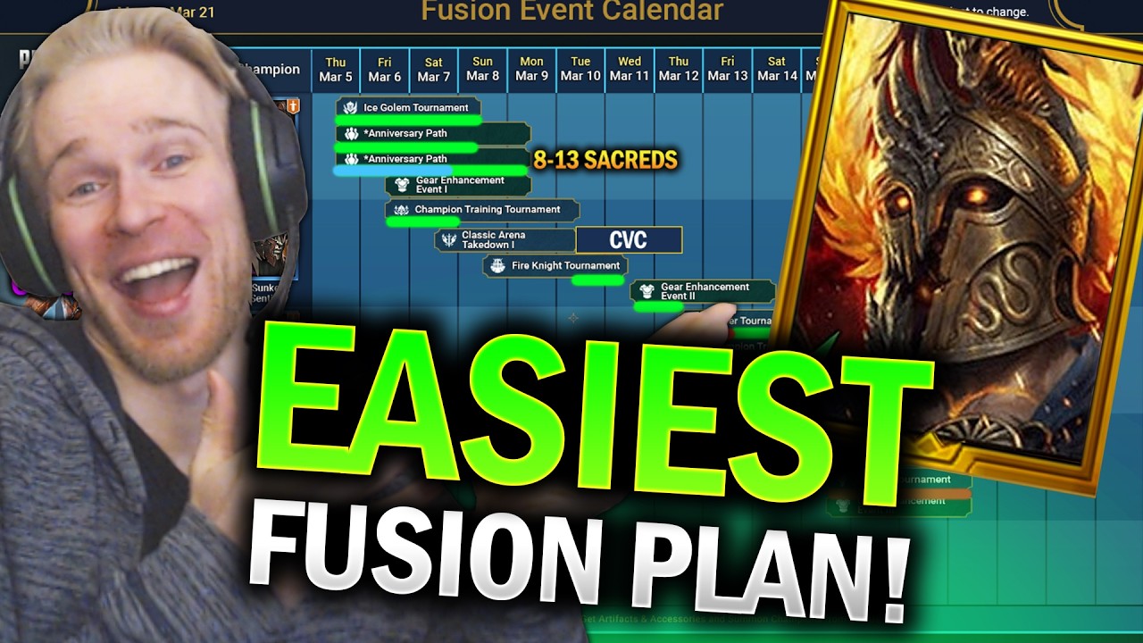 EASIEST FUSION PLAN for PELOPS - Don't Miss THIS! - Raid Shadow Legends