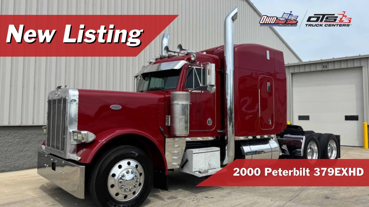 2000 Peterbilt 379EXHD For Sale - ELD EXEMPT - CAT ENGINE WARRANTY!