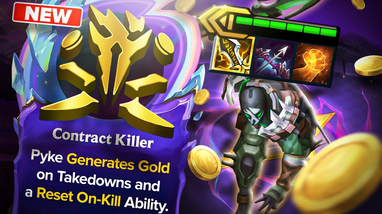 New Hero Augment Pyke Farms INFINITE Gold! | TFT Set 17 PBE Gameplay