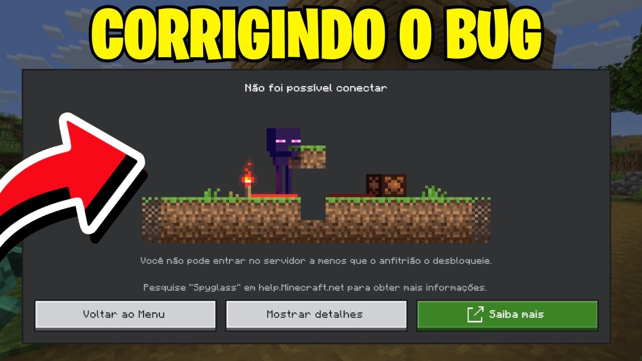 Como resolver o bug de não entrar no mundo do seu amigo no Minecraft PE!!