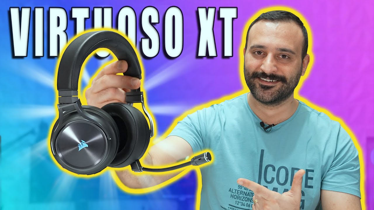 Kablosuz Keyfini Yaşa! İşte Corsair Virtuoso RGB XT Kulaklık