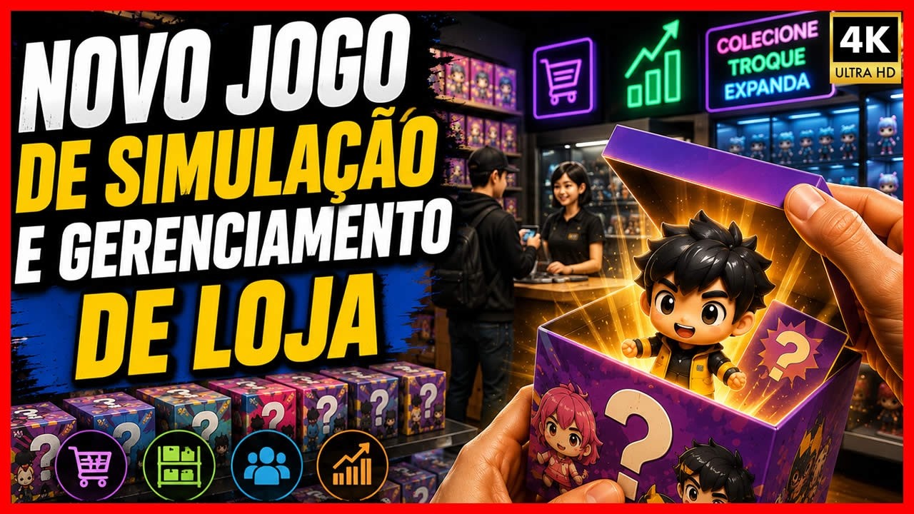 BLIND BOX SHOP SIMULATOR - GAMEPLAY | NOVO JOGO DE SIMULA&Ccedil;&Atilde;O E GERENCIAMENTO DE LOJA | FIRST LOOK!