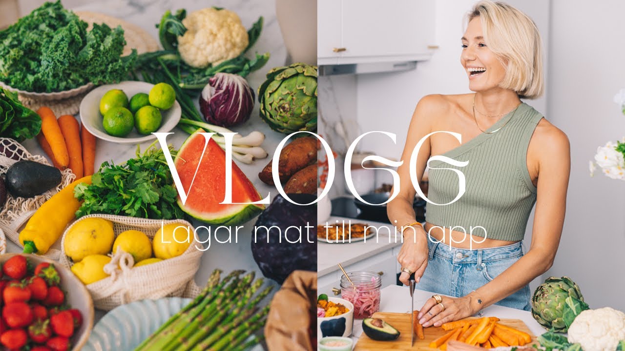 VLOGG ~ Lagar mina favoritrecept till min app