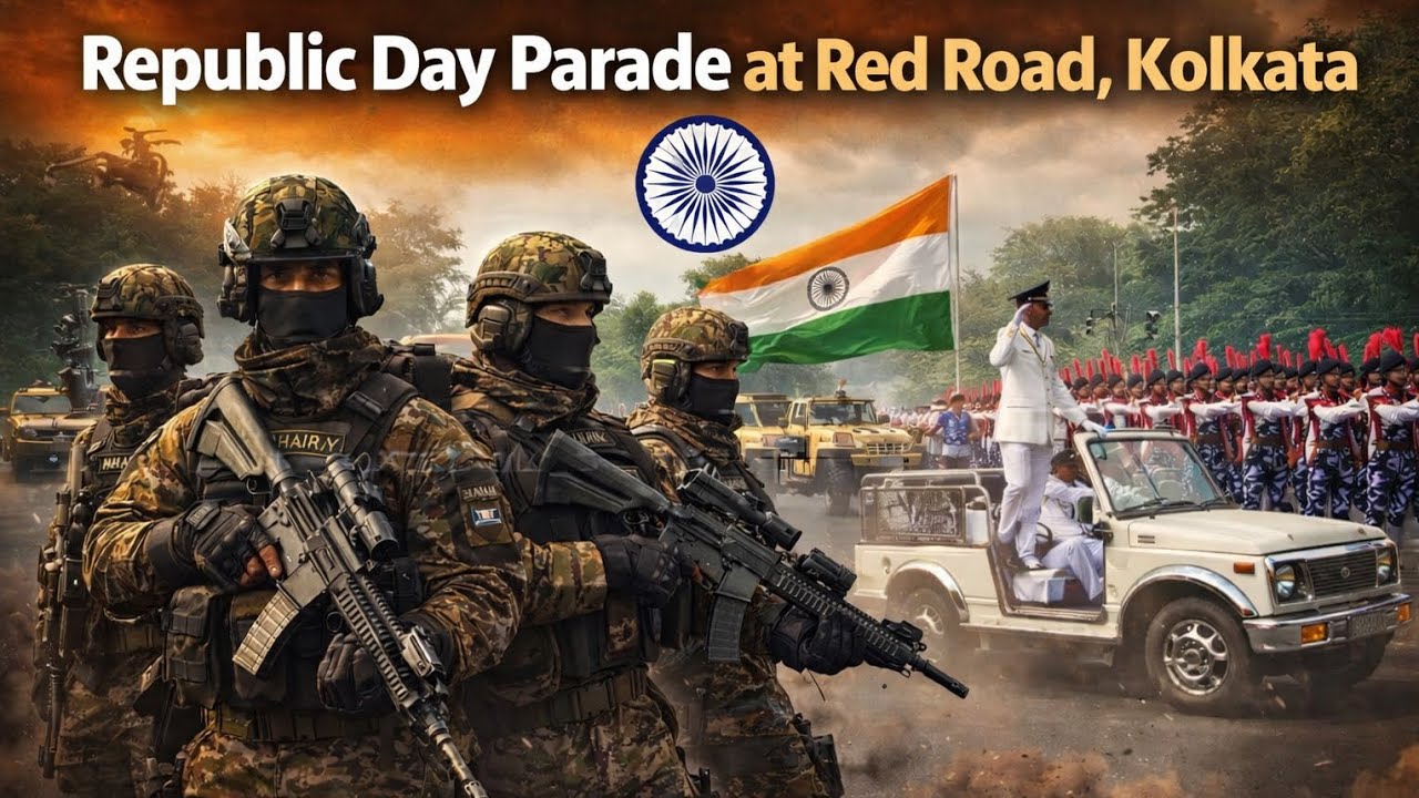 Kolkata’s Most Iconic Parade – You Must See This! 77th Republic Day Parade 2026
