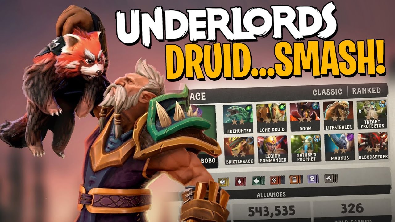 Druid...SMASH! - DotA Underlords